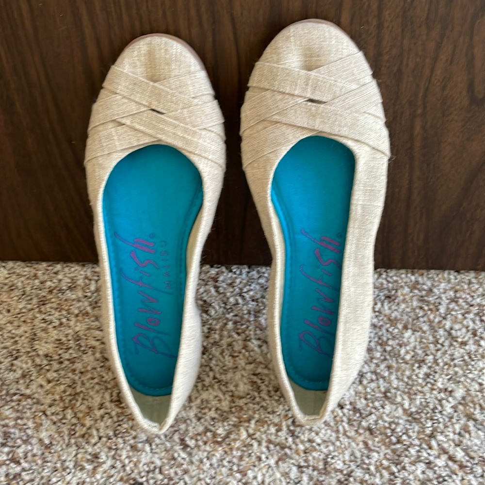 Blowfish tan flats